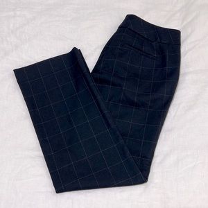 Ann Taylor Factory Petite Signature Fit Plaid Dress Pants
